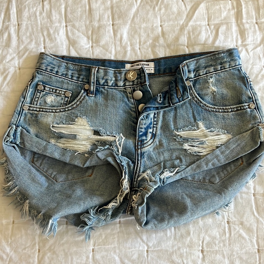 One teaspoon denim shorts, bandits